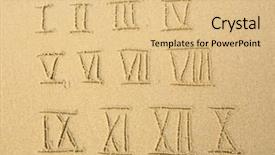  Presentation with roman - Amazing presentation having roman numerals written backdrop and a  colored foreground