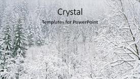  Presentation with alpine - Theme featuring romania europe snow covered moutain background and a  colored foreground