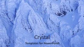  Presentation with winter taiga - Audience pleasing presentation theme consisting of romania europe snow covered moutain backdrop and a  colored foreground