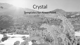  Presentation with winter in the swiss alps - Presentation design featuring romania europe snow covered moutain background and a  colored foreground