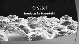  Presentation with winter in the swiss alps - Colorful presentation theme enhanced with romania europe snow covered moutain backdrop and a  colored foreground