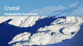  Presentation with shenandoah national park big meadows - Presentation theme consisting of romania europe snow covered moutain background and a  colored foreground