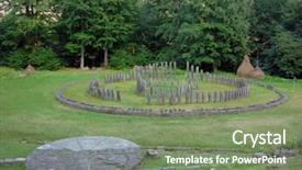  Presentation with romania - Slides having romania sarmizegetusa regia - the capital background and a seafoam green colored foreground