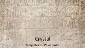  Presentation with religious - Amazing PPT theme having romanian history - old religious carved writings backdrop and a soft green colored foreground