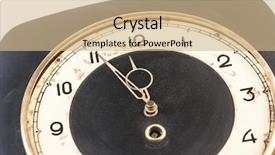  Presentation with ancient - Audience pleasing theme consisting of romans 5 - ancient wall clock backdrop and a coral colored foreground