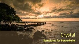  Presentation with romantic beach - 