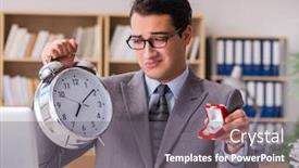  Presentation with marriage - Presentation theme enhanced with romantic-concept-with-man-making background and a gray colored foreground