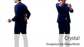  Presentation with marriage - Colorful PPT layouts enhanced with romantic concept with man making backdrop and a white colored foreground