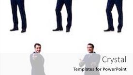  Presentation with marriage - PPT theme having diamond engagement ring set - romantic concept with man making background and a white colored foreground