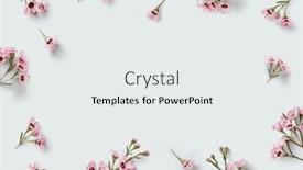  Presentation with blue floral - PPT layouts enhanced with romantic-floral-frame background and a  colored foreground