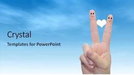  Presentation with family valentine - PPT layouts having romantic love couple young family background and a  colored foreground