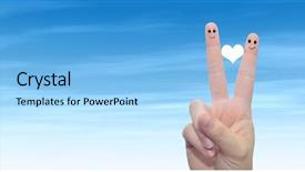  Presentation with family valentine - Cool new presentation with romantic love couple young family backdrop and a  colored foreground