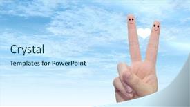  Presentation with family valentine - Cool new PPT theme with romantic love couple young family backdrop and a  colored foreground