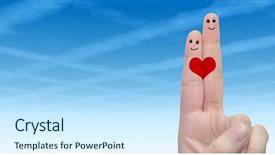  Presentation with family valentine - Audience pleasing PPT theme consisting of romantic love couple young family backdrop and a cool aqua colored foreground