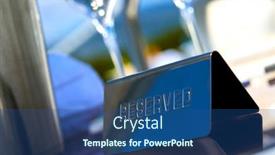  Presentation with luxury yacht - Slide deck enhanced with romantic-luxury-evening-on-cruise background and a ocean colored foreground