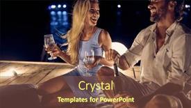  Presentation with loving hearts love heart candy - Theme enhanced with romantic-night-at-dock-loving background and a tawny brown colored foreground