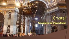  Presentation with church christian - Theme having rome-august-1-indoor-st background and a tawny brown colored foreground