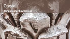  Presentation with corinthian - Audience pleasing PPT theme consisting of rome classic style - corinthian capital backdrop and a violet colored foreground