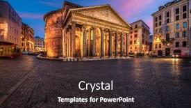  Presentation with dating - PPT theme consisting of rome-italy-at-the-pantheon background and a dark gray colored foreground