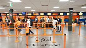  Presentation with united airline - Audience pleasing presentation theme consisting of rome-italy-august-16-2015 backdrop and a coral colored foreground