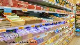  Presentation with products supermarket - 