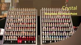  Presentation with mac - Beautiful presentation theme featuring rome-italy-circa-november-2017 backdrop and a tawny brown colored foreground