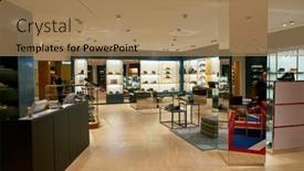  Presentation with men shoes - Audience pleasing presentation consisting of rome-italy-circa-november-2017 backdrop and a coral colored foreground