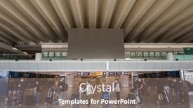  Presentation with waiting line - Cool new PPT theme with rome-italy-june-3-2020 backdrop and a gray colored foreground