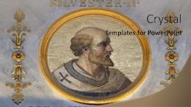  Presentation with silvester - Beautiful PPT theme featuring rome-september-05-2016 backdrop and a coral colored foreground