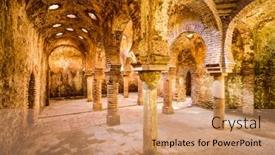  Presentation with preserved - Colorful slide set enhanced with ronda-spain-october-5-2014 backdrop and a coral colored foreground