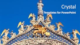  Presentation with venice - Theme having earth science project - knowledge is your biggest asset background and a light gray colored foreground