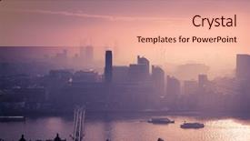  Presentation with paul - PPT theme featuring church financials - rooftop view over london background and a lemonade colored foreground