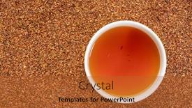  Presentation with naturally - Cool new PPT theme with rooibos-red-tea-a-white backdrop and a red colored foreground