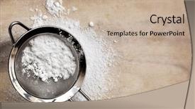  Presentation with sugar - Amazing theme having maure woman running on treadmill backdrop and a dark gray colored foreground