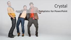  Presentation with matter - Presentation theme with ment room - men's matter background and a light gray colored foreground