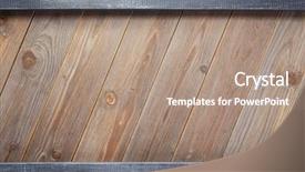  Presentation with texture - Slide set enhanced with room booking foods - wooden background board texture surface background and a coral colored foreground