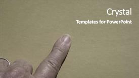  Presentation with human flaws - Presentation design featuring flaws and more a human background and a gray colored foreground