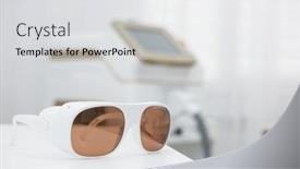  Presentation with hair spa - Slide set with room-in-spa-center background and a light gray colored foreground