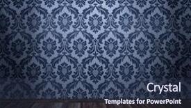  Presentation with portfolio - Beautiful presentation featuring room interior - vintage wallpaper wooden backdrop and a tawny brown colored foreground