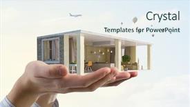  Presentation with dream - Amazing presentation having room layout - realize your interior dream mixed backdrop and a sky blue colored foreground