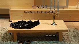  Presentation with living room - Audience pleasing slide set consisting of rooms accomodation - neat living room backdrop and a  colored foreground