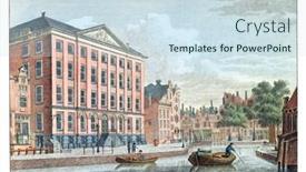  Presentation with engraving - Theme having rooms-catholijk-maagdenhuis-in-amsterdam background and a  colored foreground