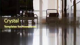  Presentation with medicine - PPT theme having rooms division - medicine background shot background and a tawny brown colored foreground