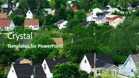  Presentation with residential - Theme with rooms division - residential background and a  colored foreground