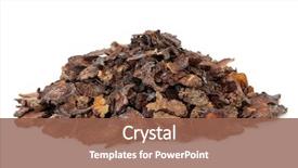  Presentation with chinese medicine - Theme featuring root used in chinese herbal background and a tawny brown colored foreground