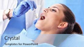  Presentation with vacation visit - PPT layouts enhanced with roots - adult woman having a visit background and a light blue colored foreground