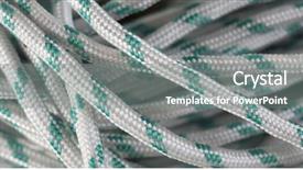 Presentation with rope - Audience pleasing theme consisting of rope as a background backdrop and a  colored foreground