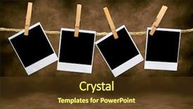  Presentation with film - PPT theme having  background and a  colored foreground