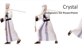  Presentation with rope - Amazing presentation theme having rope in tug of war backdrop and a cream colored foreground