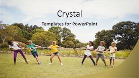  Presentation with war - Cool new PPT layouts with rope in tug of war backdrop and a white colored foreground